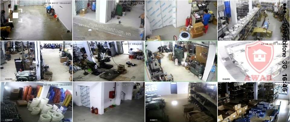 lắp đặt camera giám sát nhà xưởng