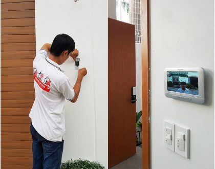 Lắp đặt camera chuông cửa, thiết bị an ninh Quận 12