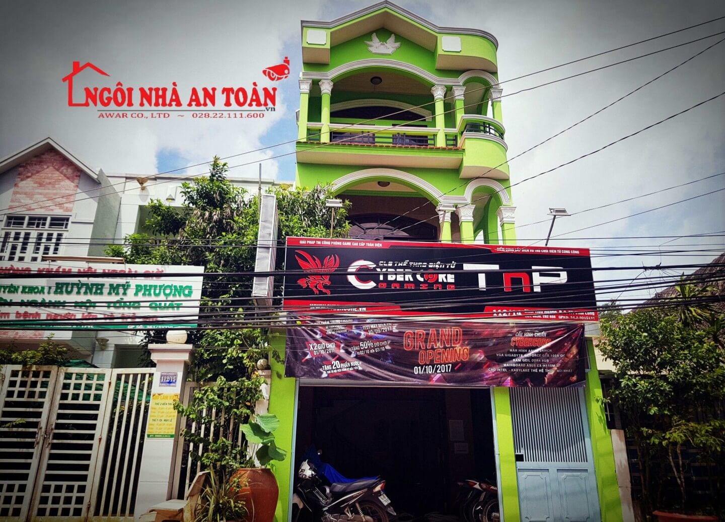 Lắp đặt camera phòng net