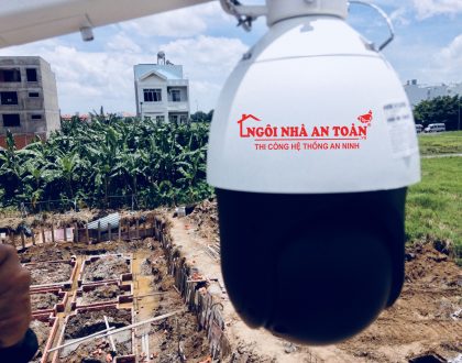 LẮP ĐẶT CAMERA PTZ GIÁM SÁT CHO CÔNG TRÌNH XÂY DỰNG