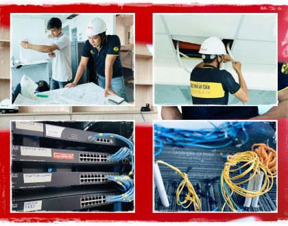 THI CÔNG HỆ THỐNG MẠNG ĐIỆN M&E